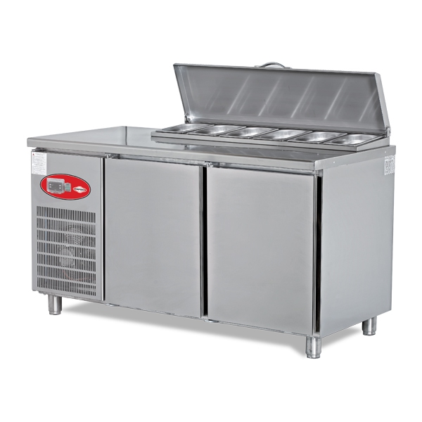 Refrigerated Pizza and Salad Preparation Counters 