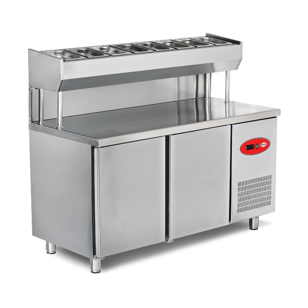 Refrigerated Pizza and Salad Preparation Counters